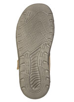 GINO GALANTE, klassieke herensandalen, gemaakt van leer COGNAC