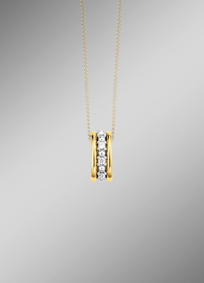 Prachtige hanger met diamanten 