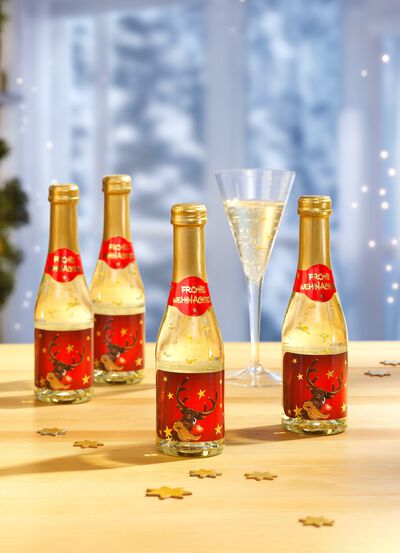 Piccolo's, set van 4, met 22 karaats bladgoud 