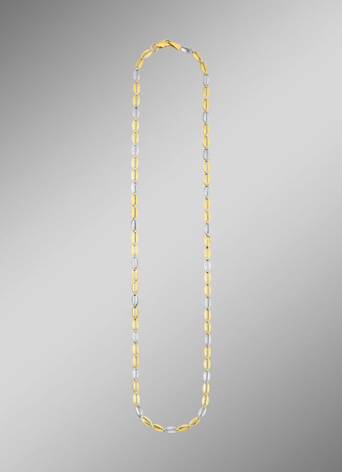 Opengewerkte set in tweekleurig 