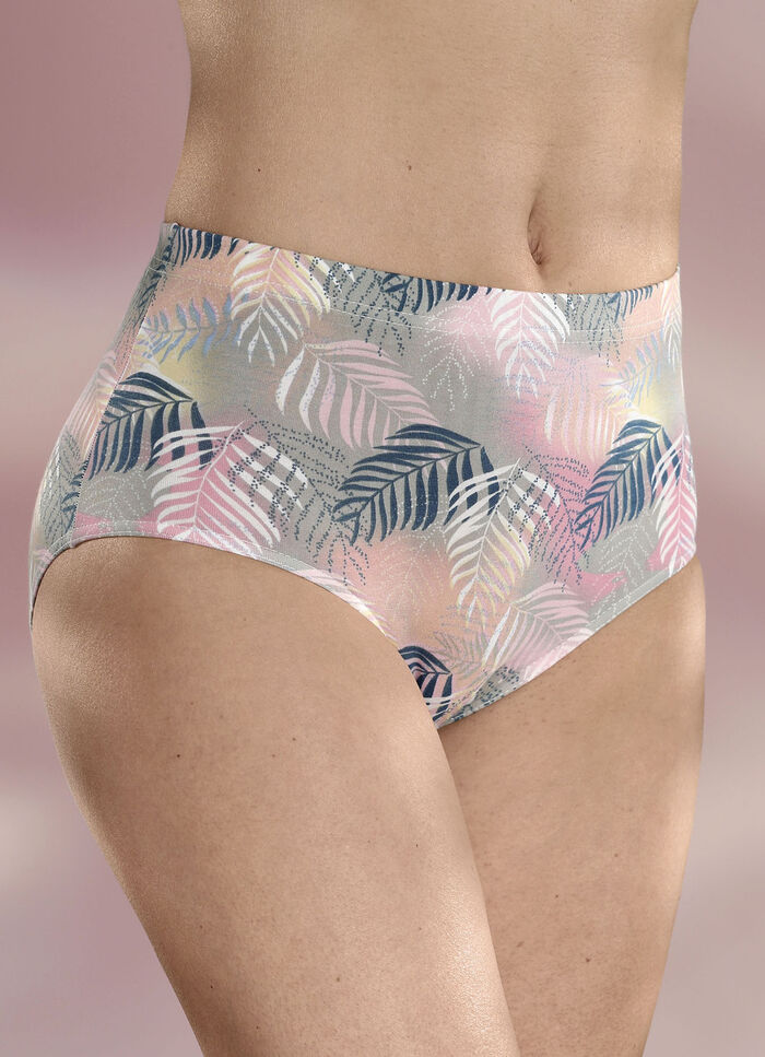 Set van vier slips met een harmonieus printdesign 