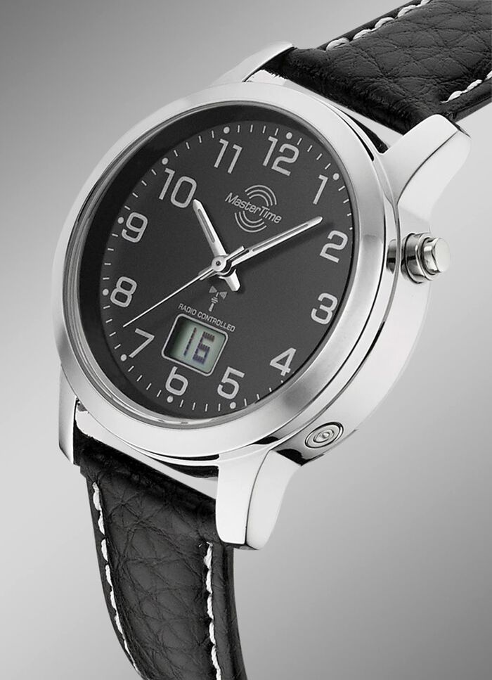 Modieus, sportief dames leren polshorloge 