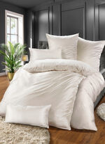 Zijden beddengoed WIT