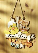Decoratiehanger van hout 