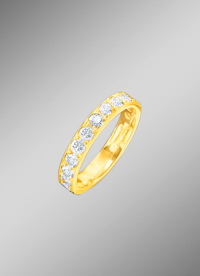 Memoire-ring met briljanten 