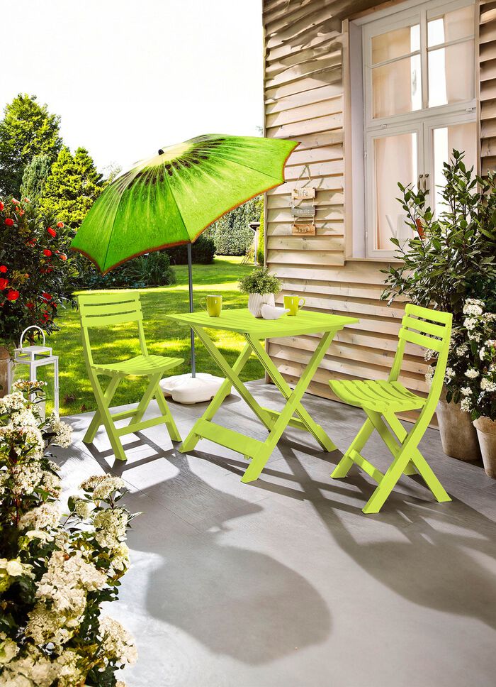 UV-bestendige balkonset, 3-delig LIMOEN