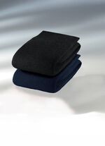 Vier stuks kniekousen, effen 