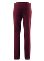 Corduroy broek in pull-on-stijl BORDEAUX
