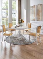 Eetkamerstoelen met massief beukenhouten frame WITGOUD