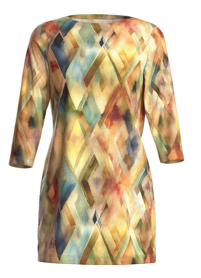 gebreide tuniek in fijn breisel 