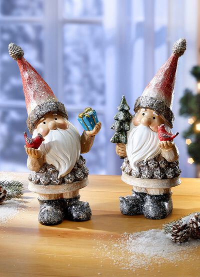 Grappige kerstmannen 