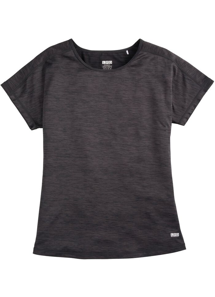 Functioneel shirt van “LPO” ANTHRAZIT MELIERT