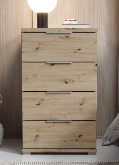 Nachtkastje op comfortabele hoogte 