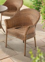 Handgeweven tuinmeubelen 