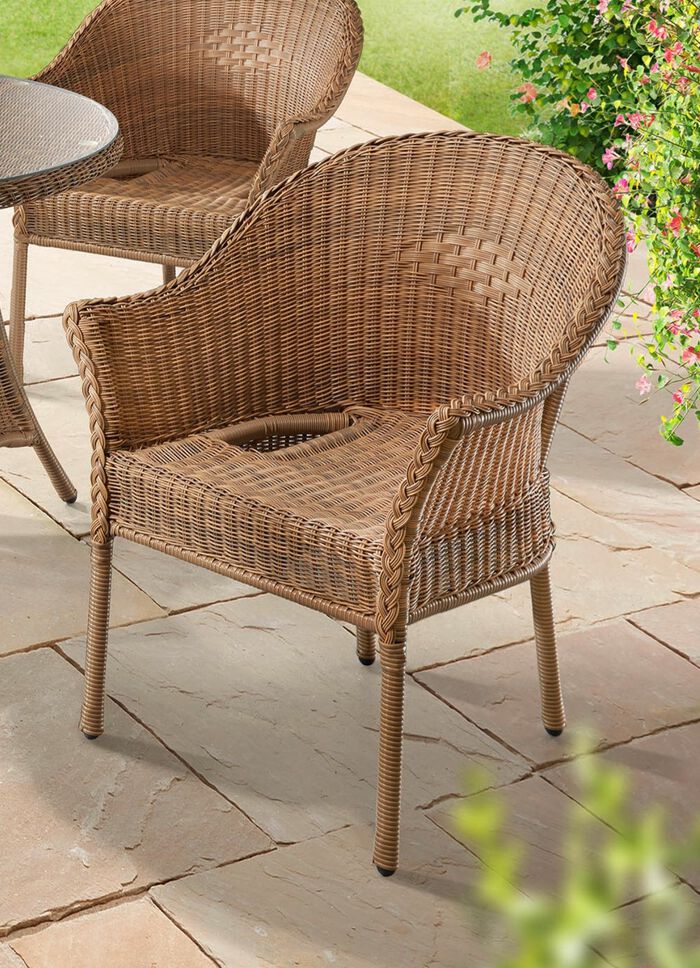 Handgeweven tuinmeubelen 