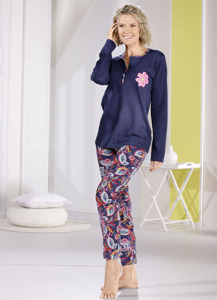 Pyjama van puur katoen 