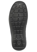 Slippers van generfd nappaleer GRIJS