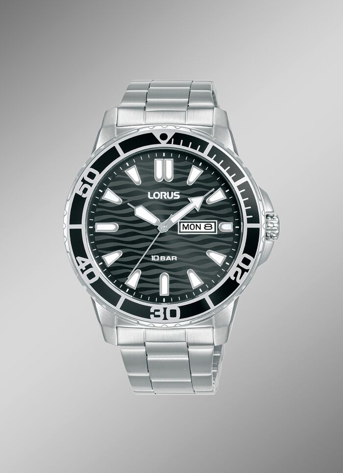 Sportief quartz herenhorloge 