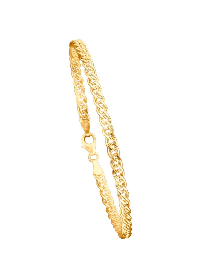 Dubbele pantserarmband 