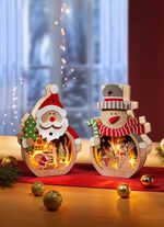 Kerstdecoratie met LED-verlichting 