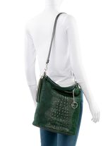 Laurina tas gemaakt van kalfssu&egrave;de DENNENBOOM