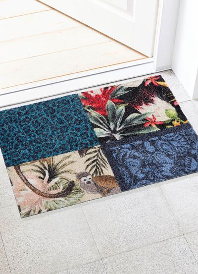 Exotische deurmat 