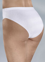 Set van vier geribbelde slips 