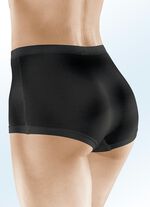 Vier-pack broek met elastische tailleband 2X PAARS, 2X ZWART