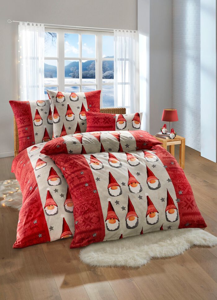 Gezellig beddengoedset met kerstmotief 
