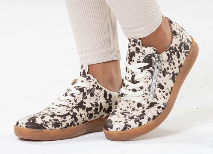 Waldl&auml;ufer, modieuze damessneakers, breedte H, met uitneembaar voetbed BRAUN