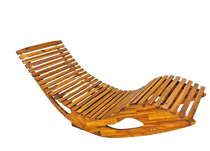 Opvouwbare schommelstoel van acaciahout 
