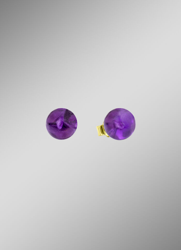 Tijdloze edelsteen oorknopjes 