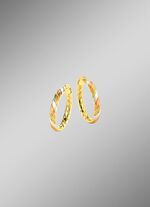 Driekleurige oorringen 