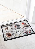 Deurmat met antislip achterkant MULTICOLOR