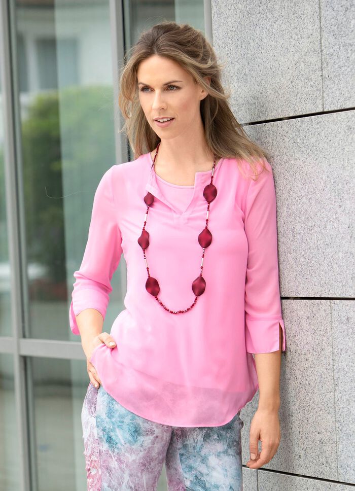 Tuniek in een 2-in-1-look 