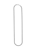 Zilveren koordketting 