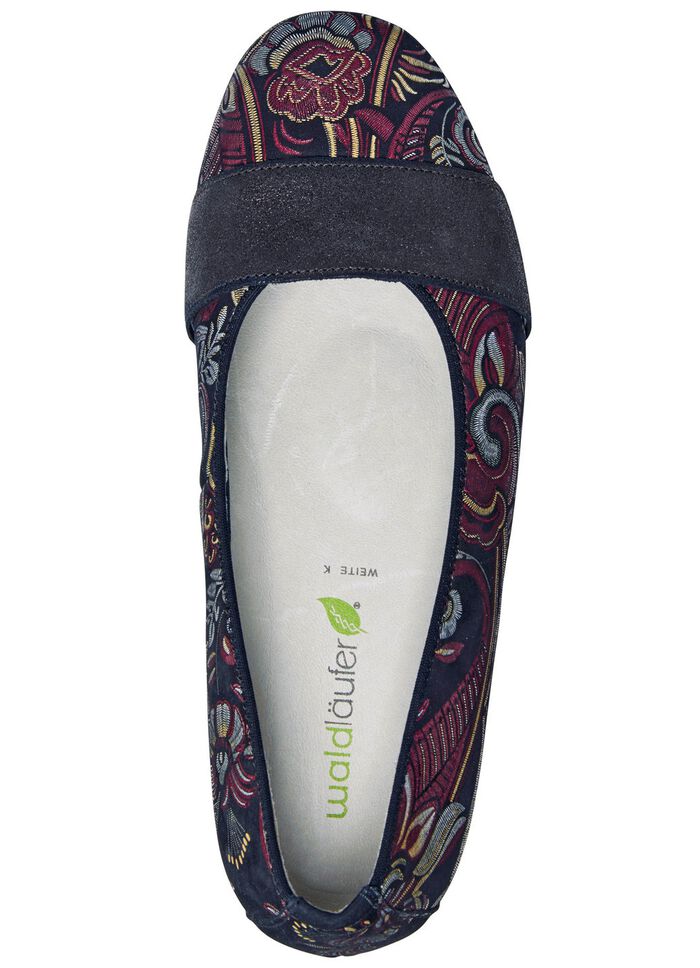 Waldl&auml;ufer, comfortabele damespumps, breedte K, met uitneembaar voetbed 