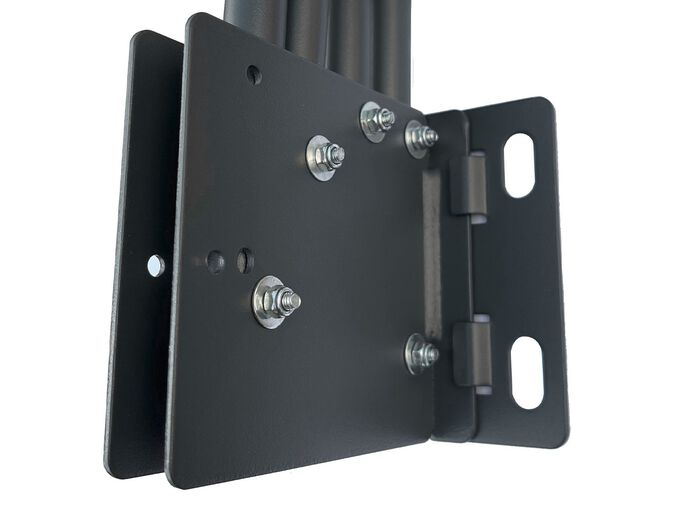 Balkonvakken met gepoedercoat stalen frame 