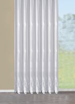 Glasgordijn &lsquo;Gr&auml;ser &lsquo;, gegolfde zoom 