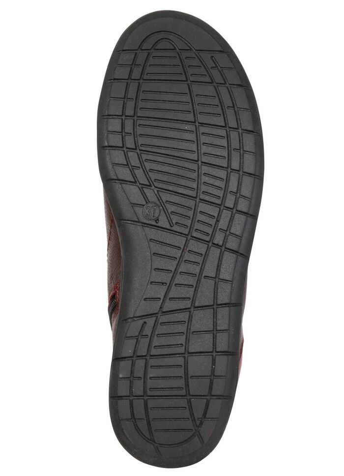 ELENA EDEN, comfortabele dameslaarzen, breedte H, met uitneembaar voetbed BOURGONDI&Euml;