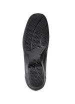 ELENA EDEN pantoffels gemaakt van nappaleer ZWART-BOURGOND