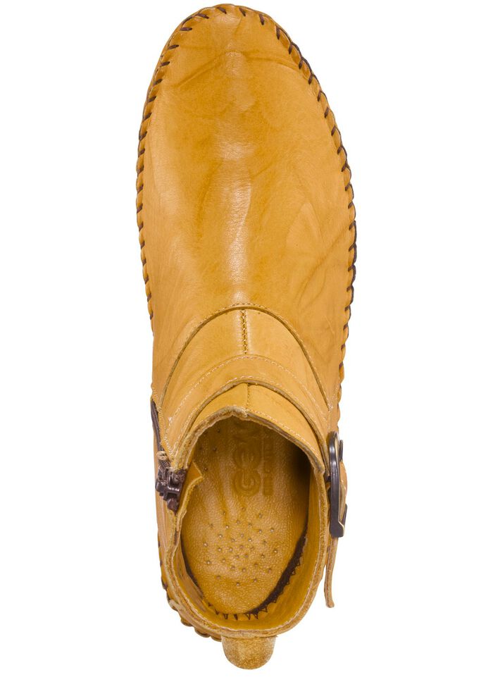 Gemini mocassin enkellaarsjes met verstelbare decoratieve sluiting MA&Iuml;SGEEL