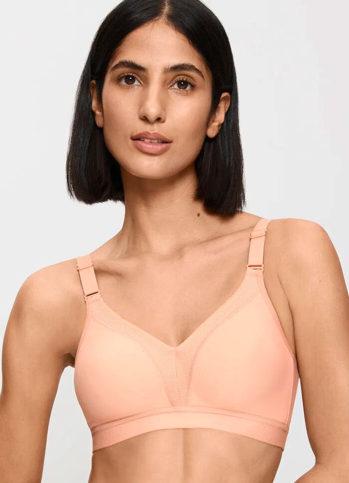 Triumph Triaction Wellness sportbeha voor licht dragen POEDER