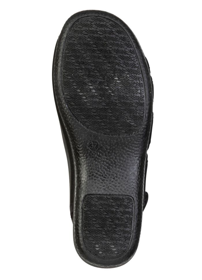 Comfortabele damessandalen, breedte H, met aangename vulling 