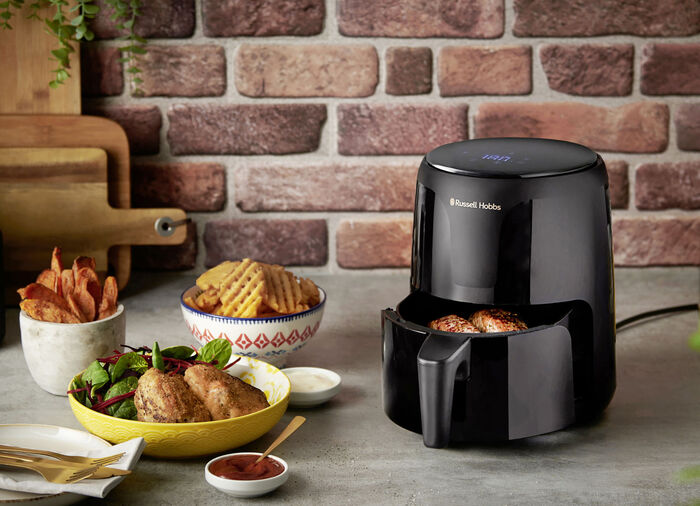 Heteluchtfriteuse met digitaal touchdisplay 