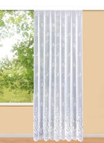 Geweldig lang gordijn met automatische plooiband 