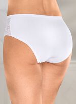 Laurina set van vier slips met elastische kant 