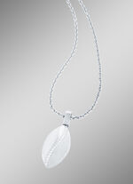 Chique kettinghanger met ankerketting en synth. zirkonia 