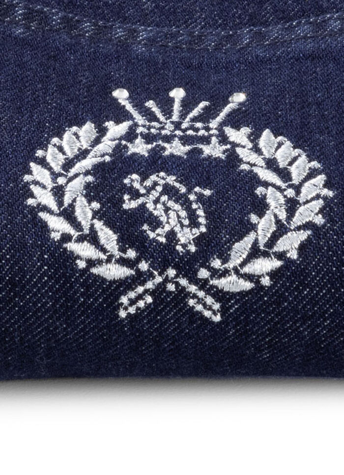 Fijne spijkerbroek DONKERBLAUW