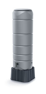 Regenton Tenso, 120L, vierkant, grijs GRIJS